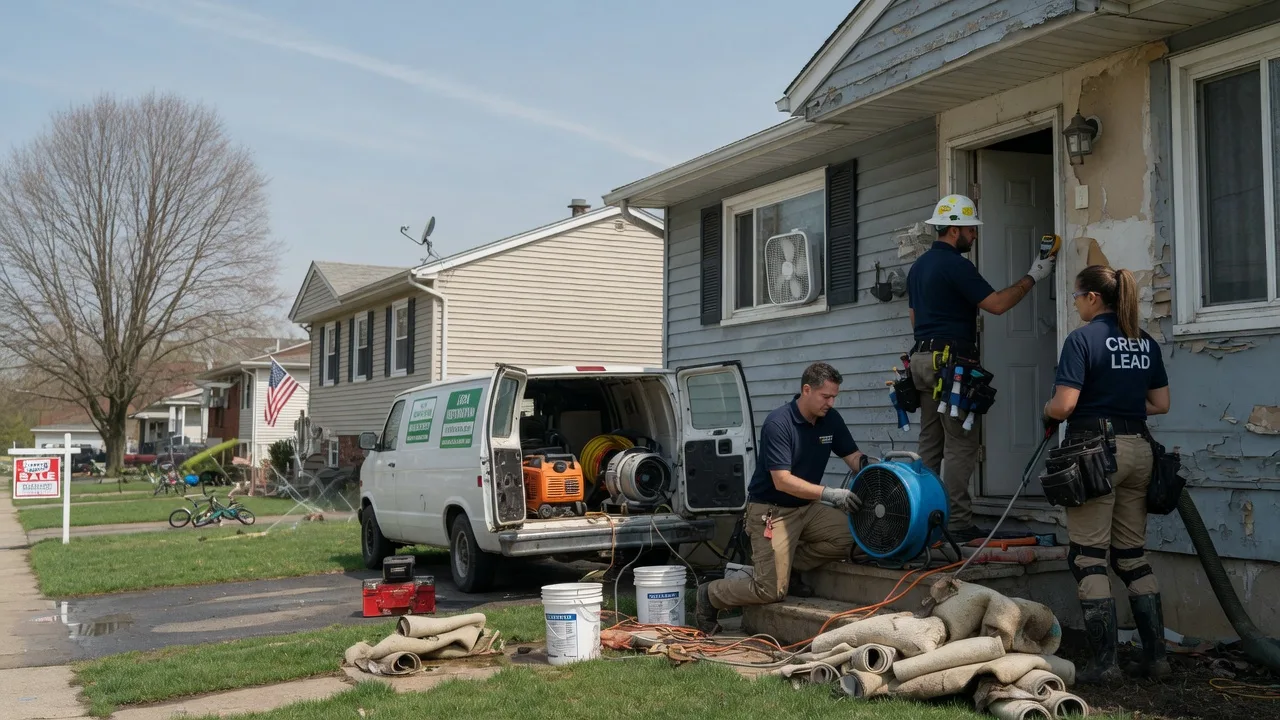 Flood Cleanup in Clifton, NJ near me